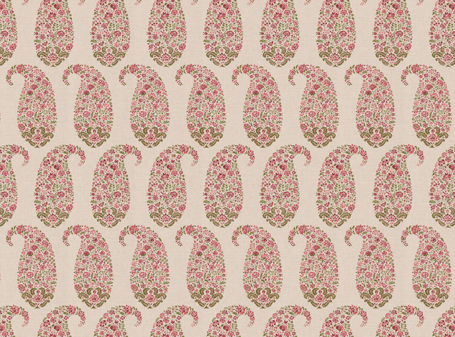CW: Pink rouge and green | BASE: Mercia Linen