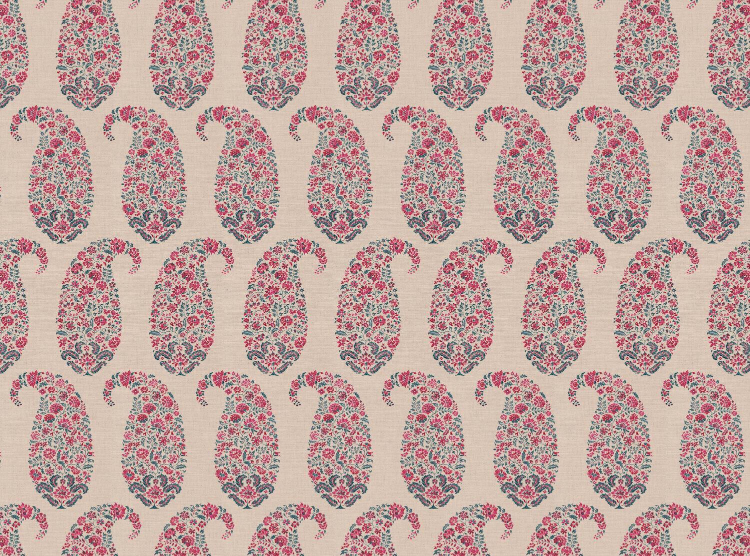 CW: Pinky red and grey blue | BASE: Mercia Linen