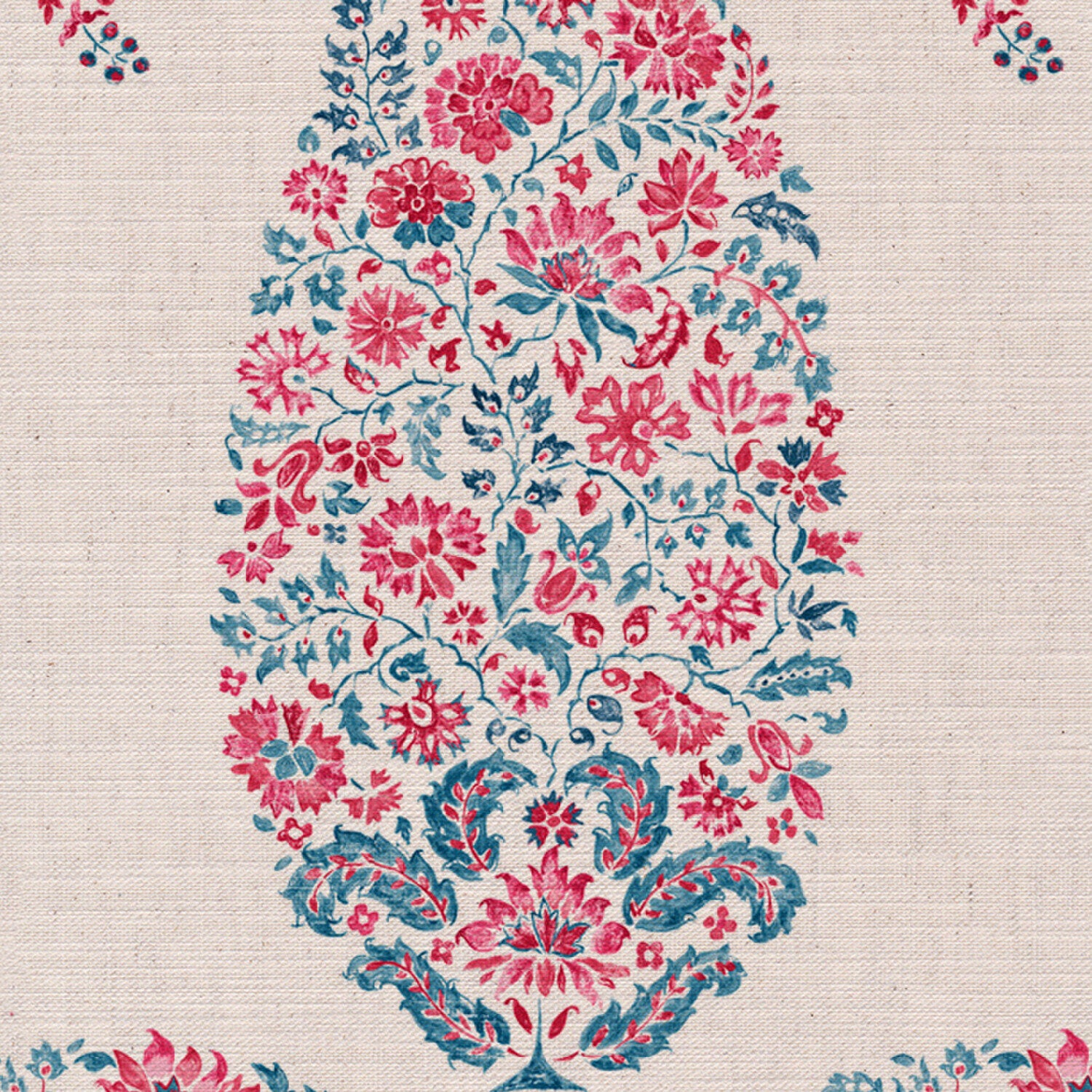 CW: Pinky red and blue | BASE: Mercia Linen | HERO