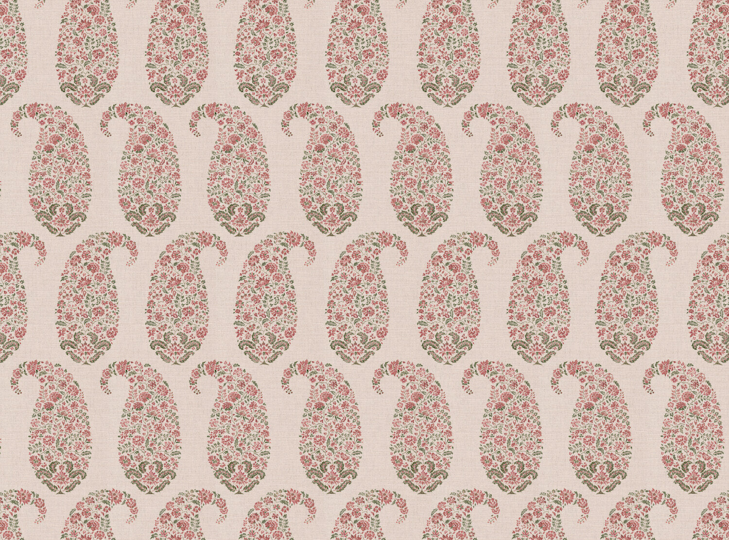 CW: Soft putty pink and grey green | BASE: Mercia Linen