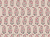 Pink and duck egg