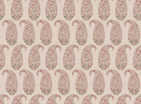 Soft putty pink and grey green