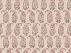 Soft putty pink and grey green