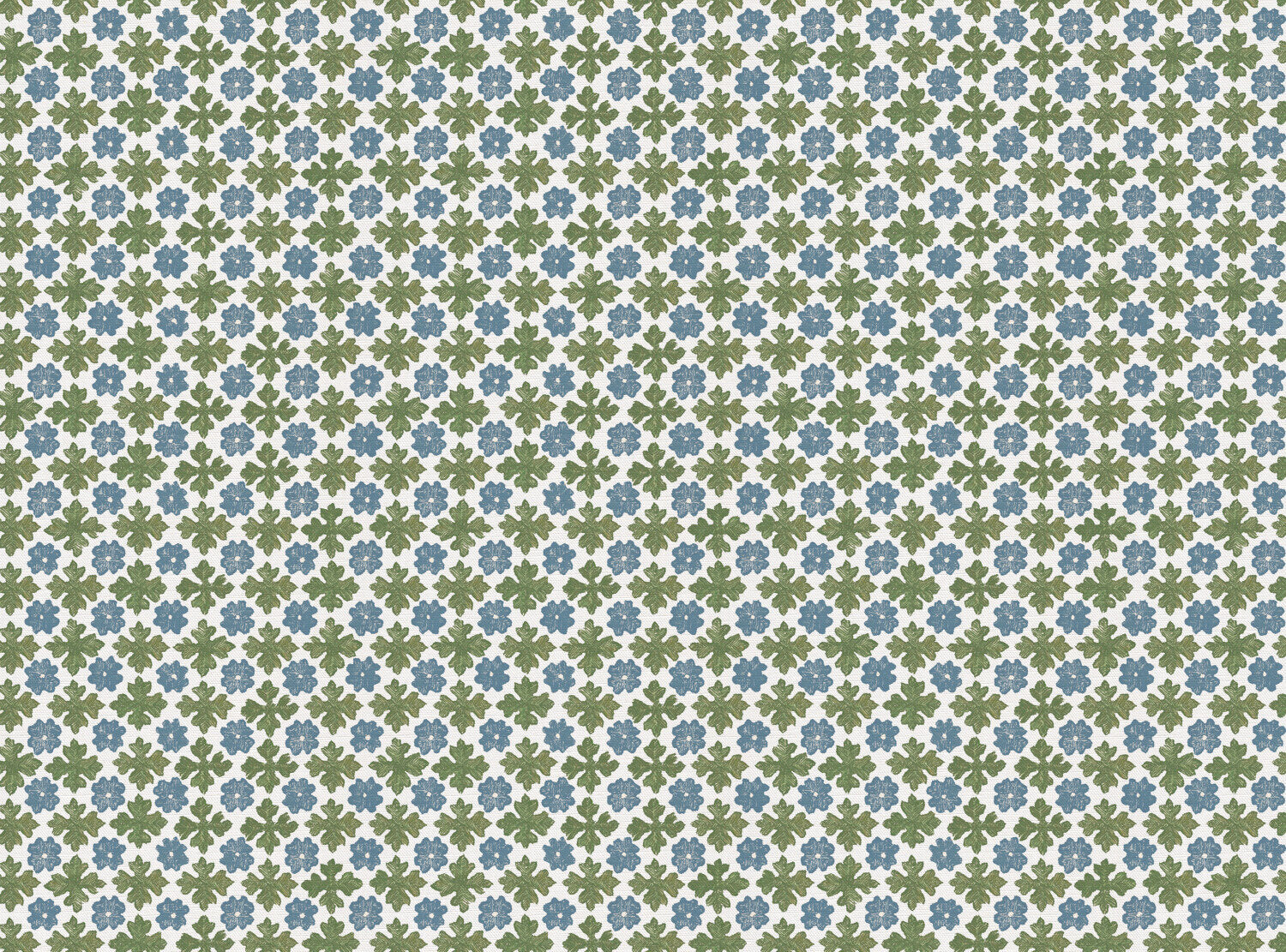 CW: Blue and moss green light ground | BASE: Luxury Linen