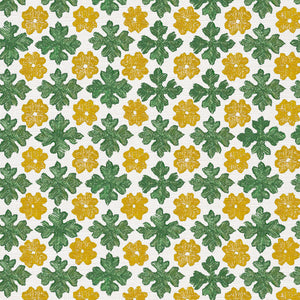 Yellow and dark green
