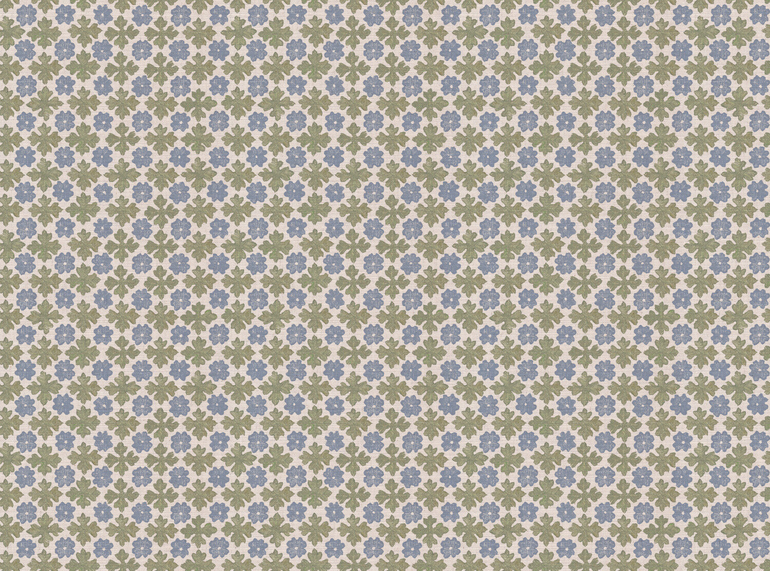 CW: Soft cornflower blue and green | BASE: Mercia Linen