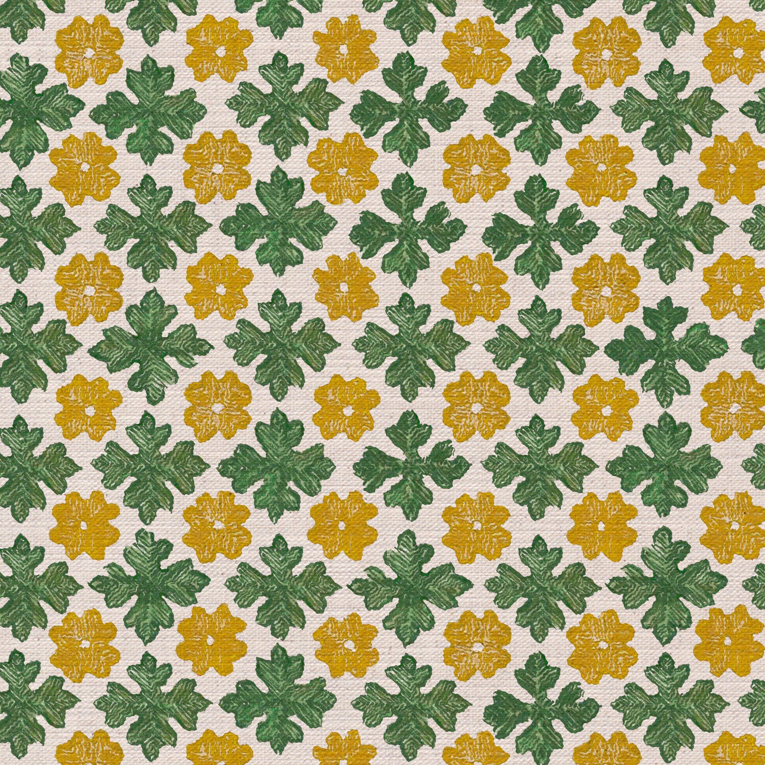 CW: Yellow and dark green | BASE: Mercia Linen | HERO