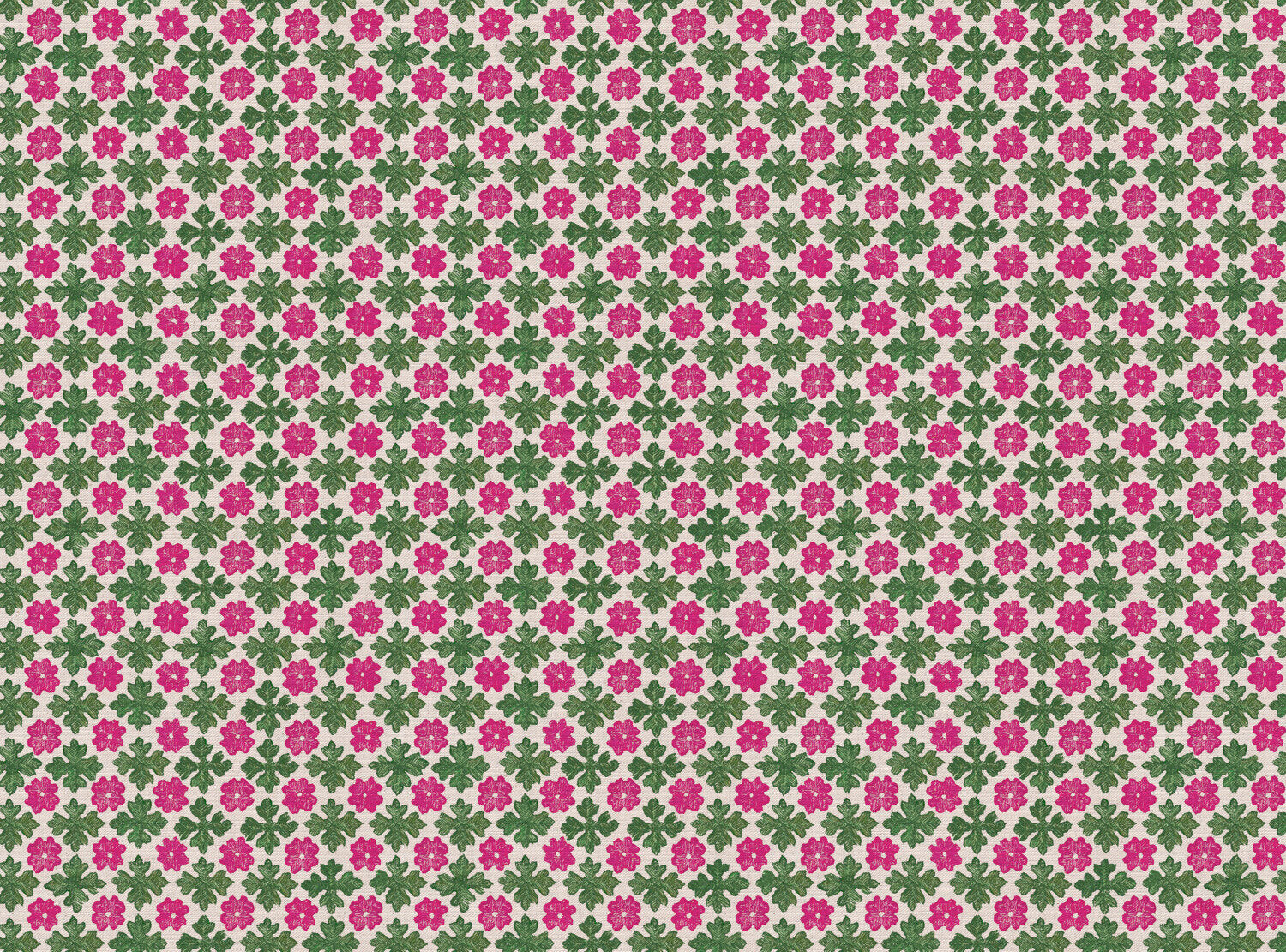 CW: Bright pink and dark green | BASE: Mercia Linen