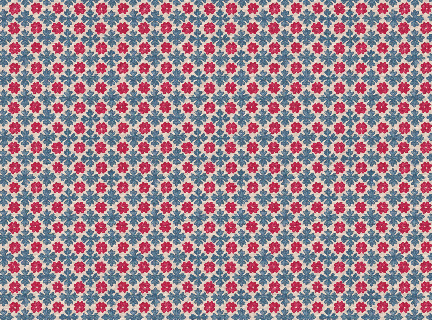 CW: Red and yale blue | BASE: Natural Luxury Linen