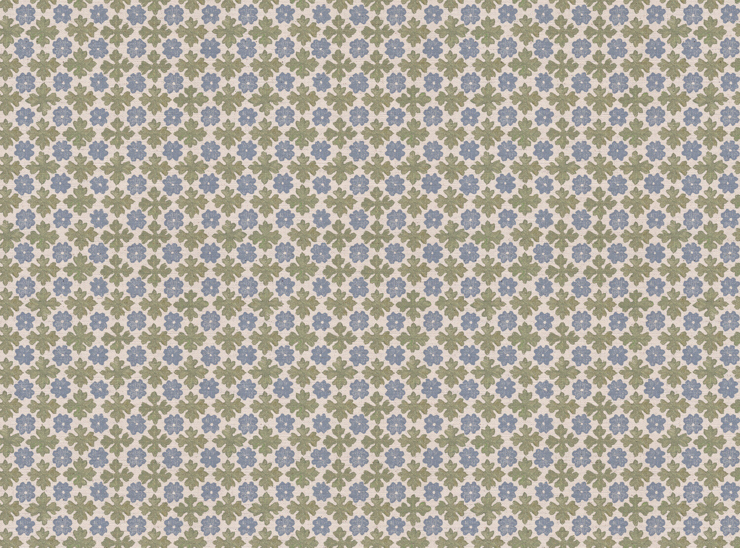 CW: Soft cornflower blue and green | BASE: Natural Luxury Linen