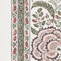 Green pink and brown