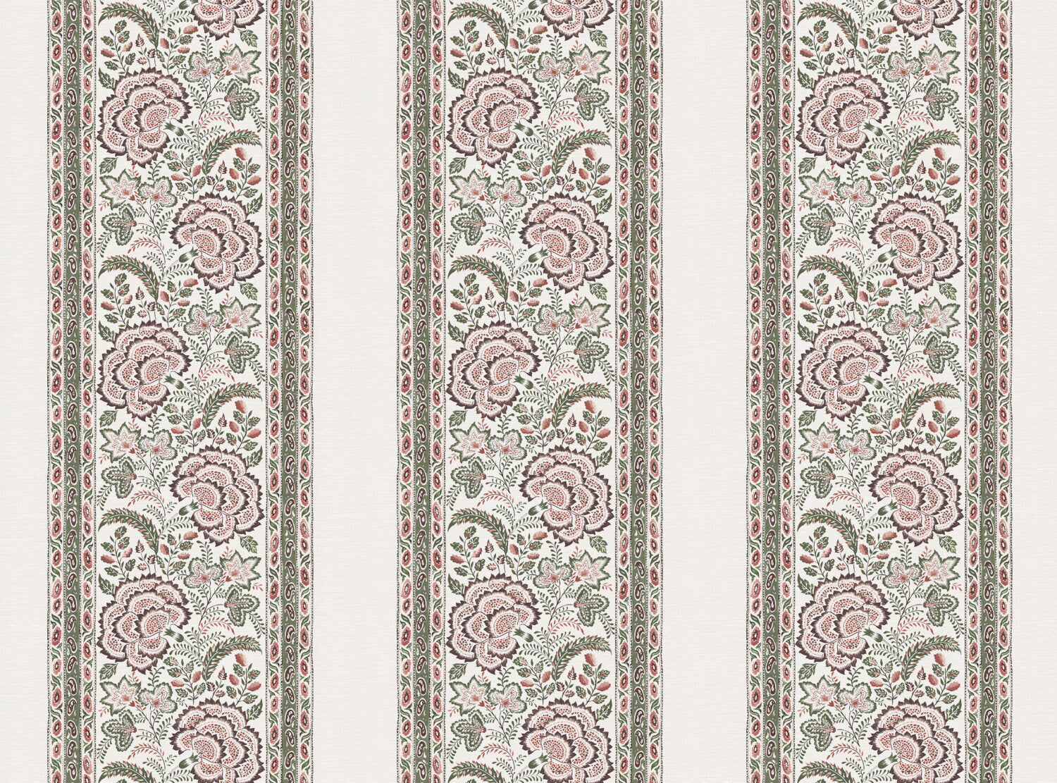 CW: Green pink and brown | BASE: Luxury Linen