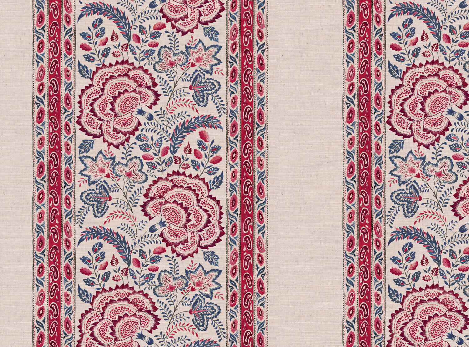 CW: Red and blue | BASE: Mercia Linen