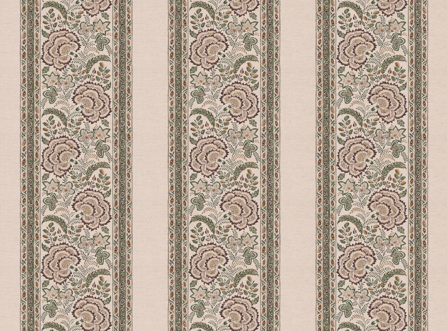 CW: Green gold and brown | BASE: Natural Luxury Linen