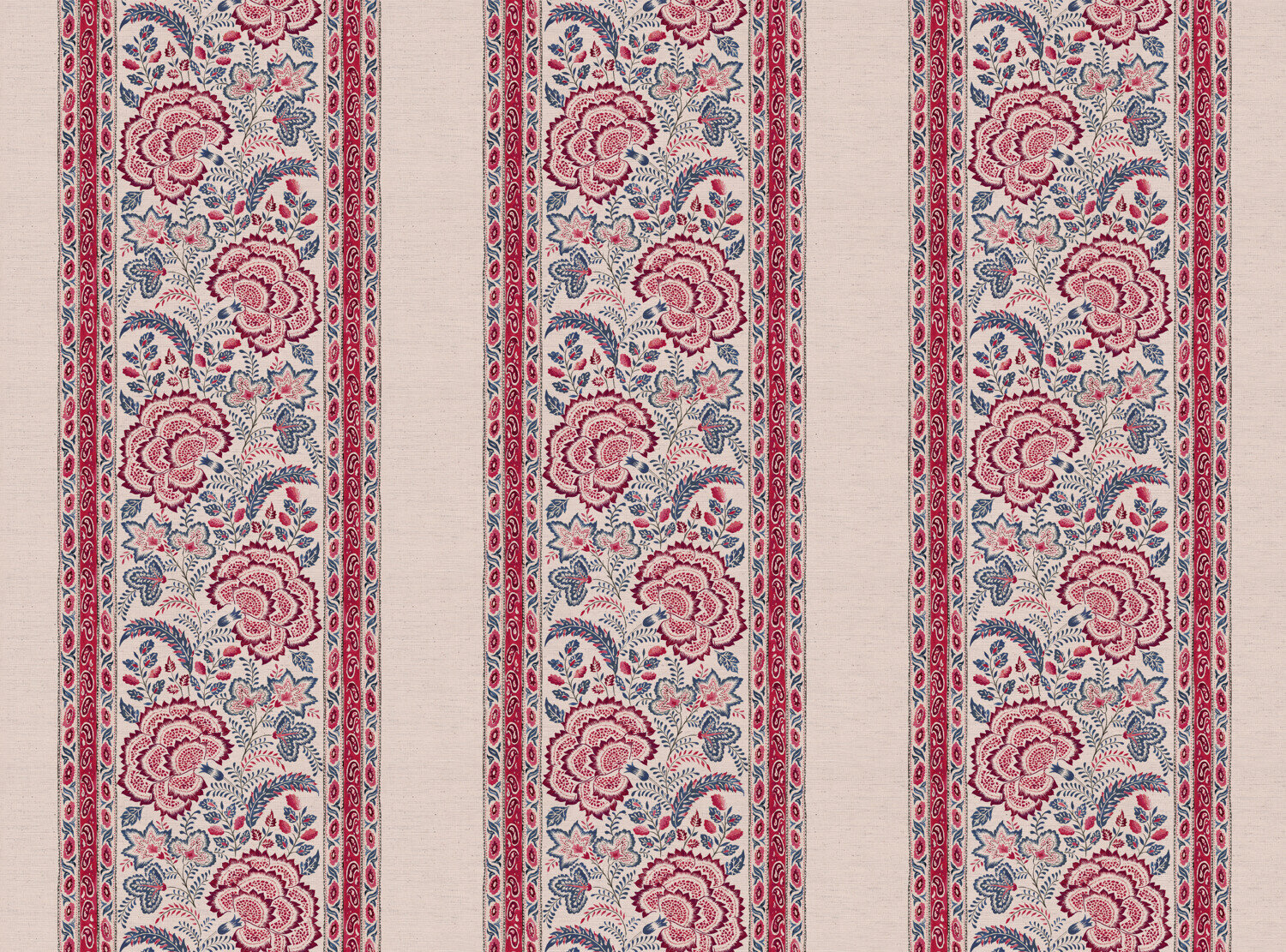 CW: Red and blue | BASE: Natural Luxury Linen