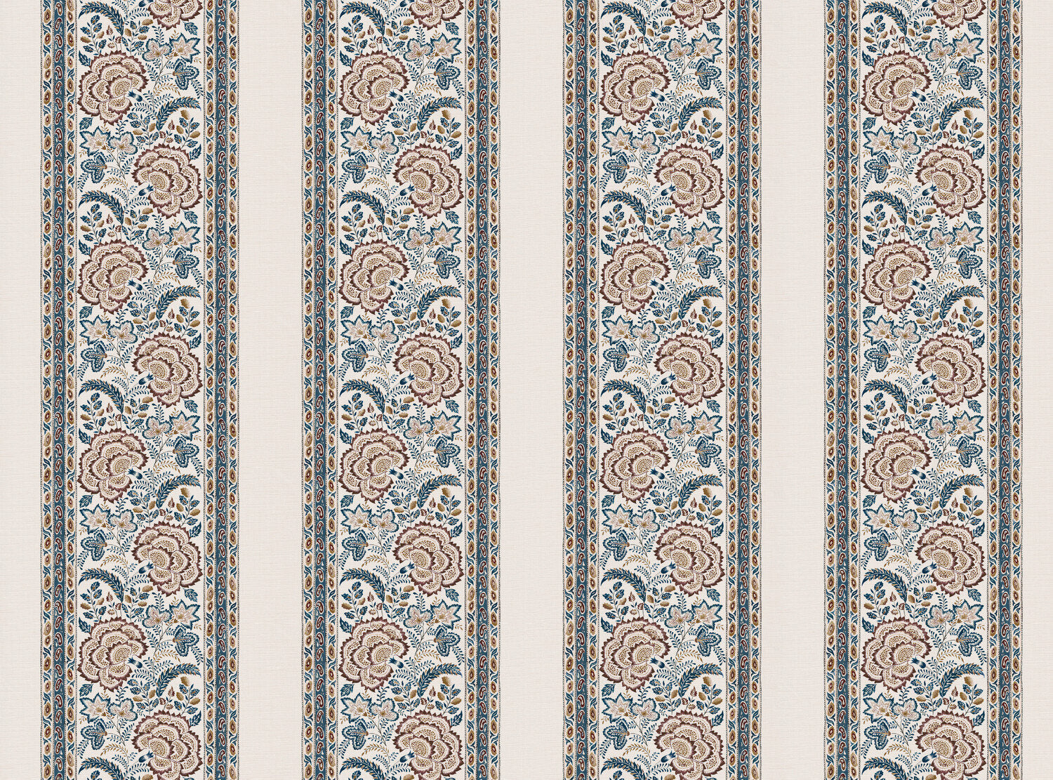 CW: Azure blue and chocolate | BASE: Luxury Linen