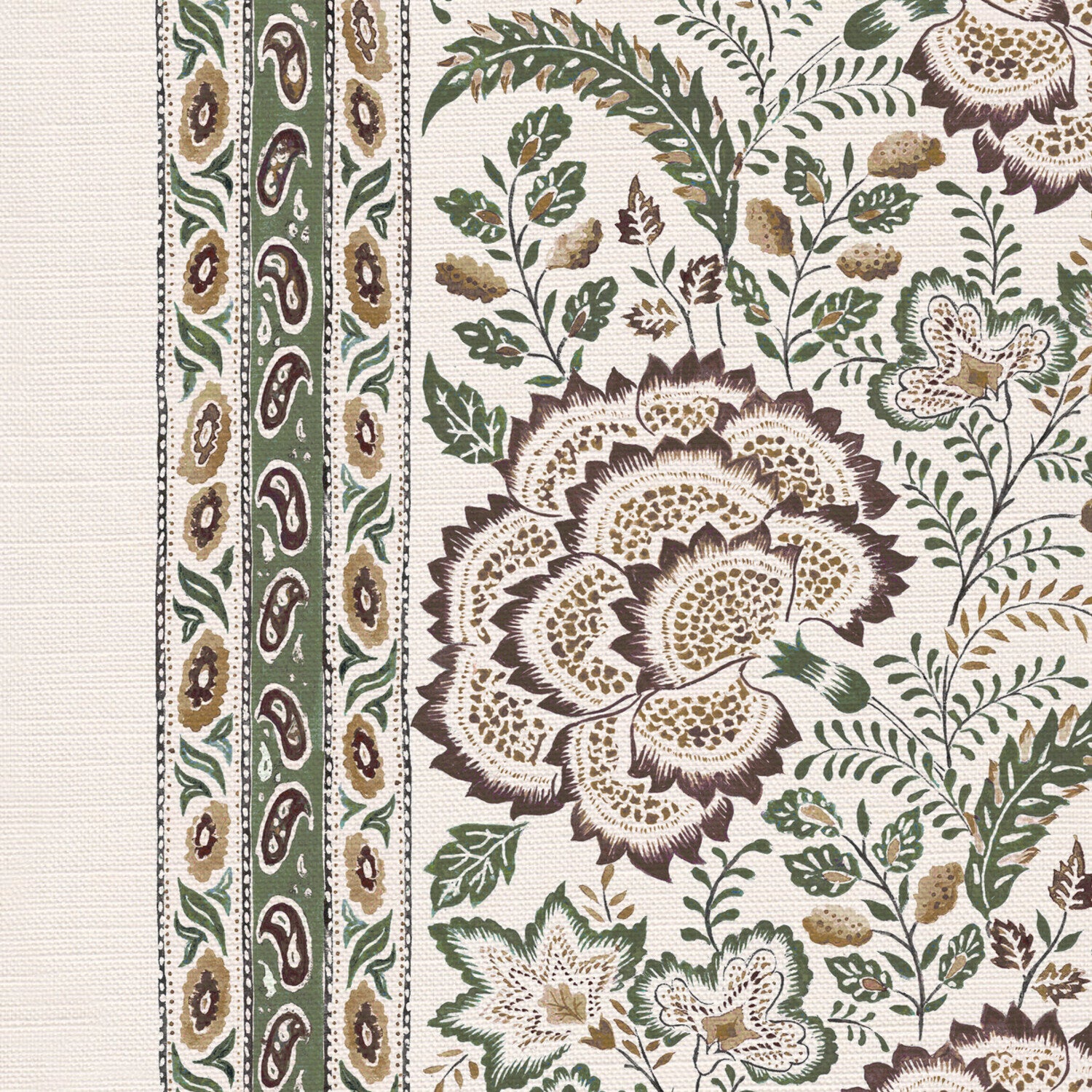 CW: Green gold and brown | BASE: Luxury Linen | HERO