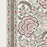 Green pink and brown