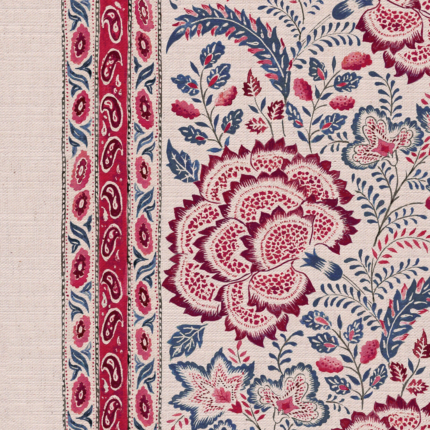 CW: Red and blue | BASE: Mercia Linen | HERO