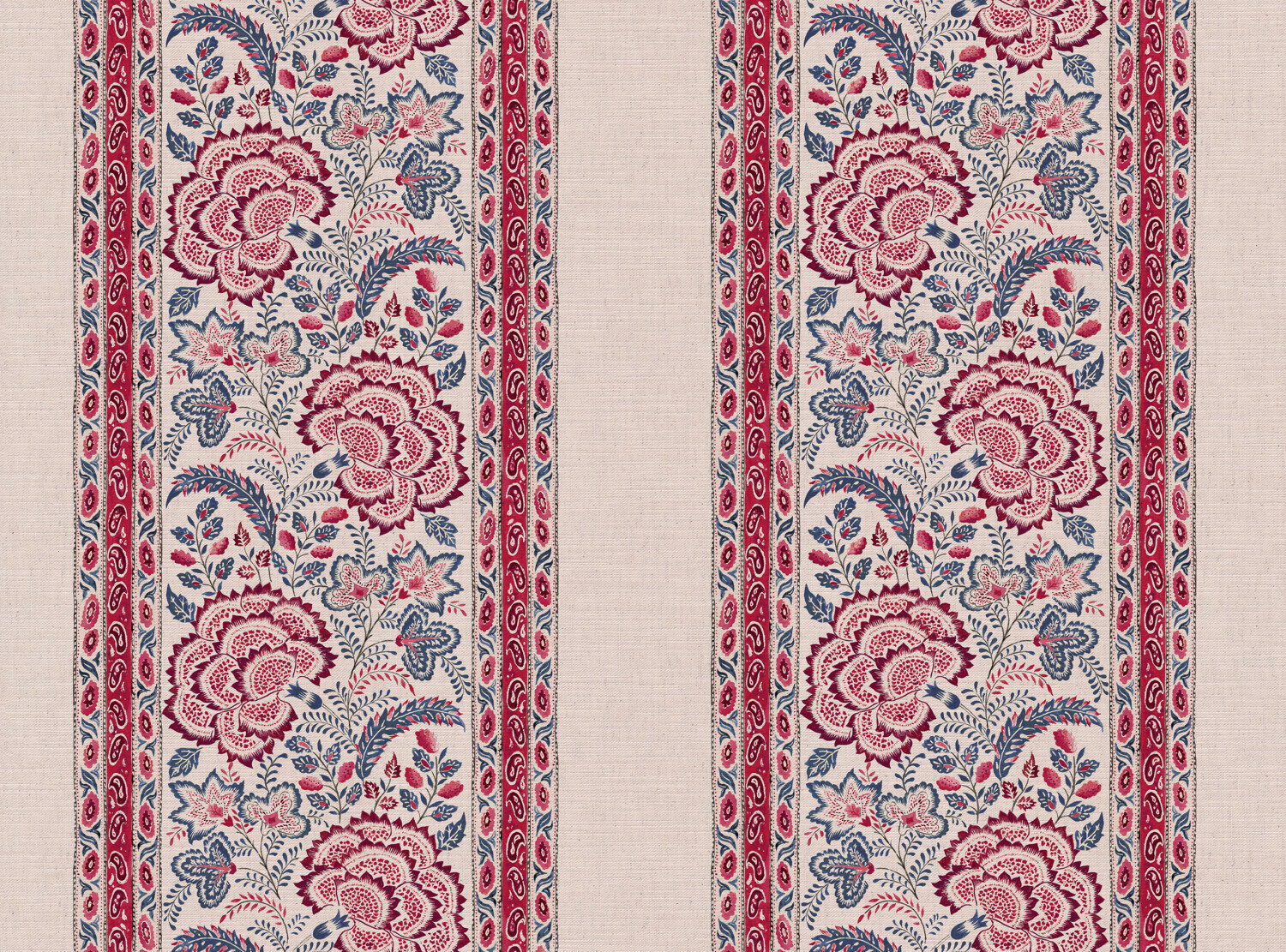 CW: Red and blue | BASE: Mercia Linen
