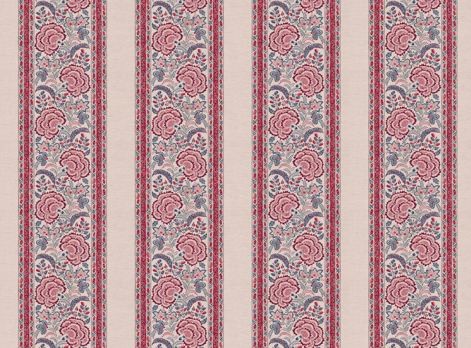 CW: Red and blue | BASE: Natural Luxury Linen