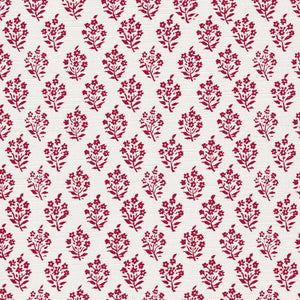 Deep warm red motif