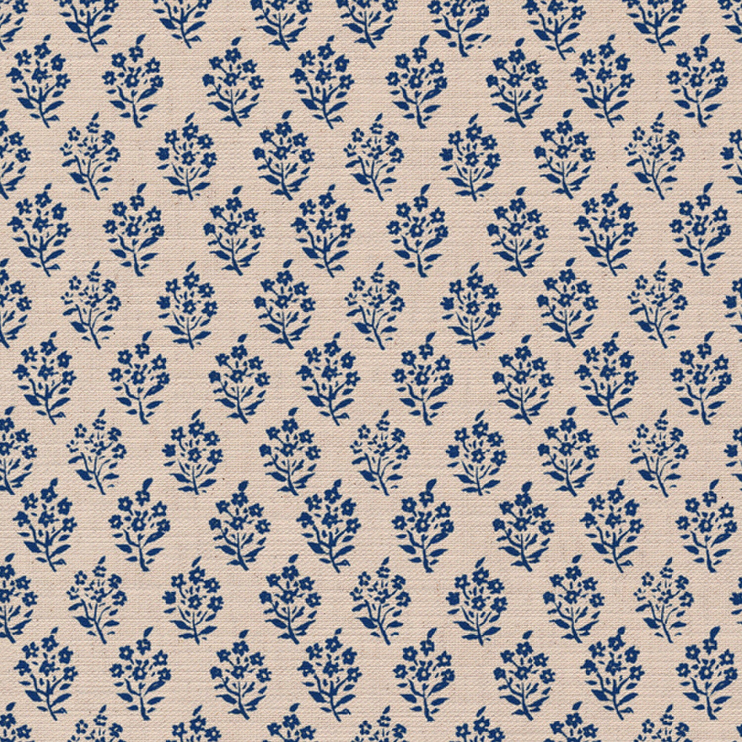CW: Indigo motif | BASE: Mercia Linen | HERO