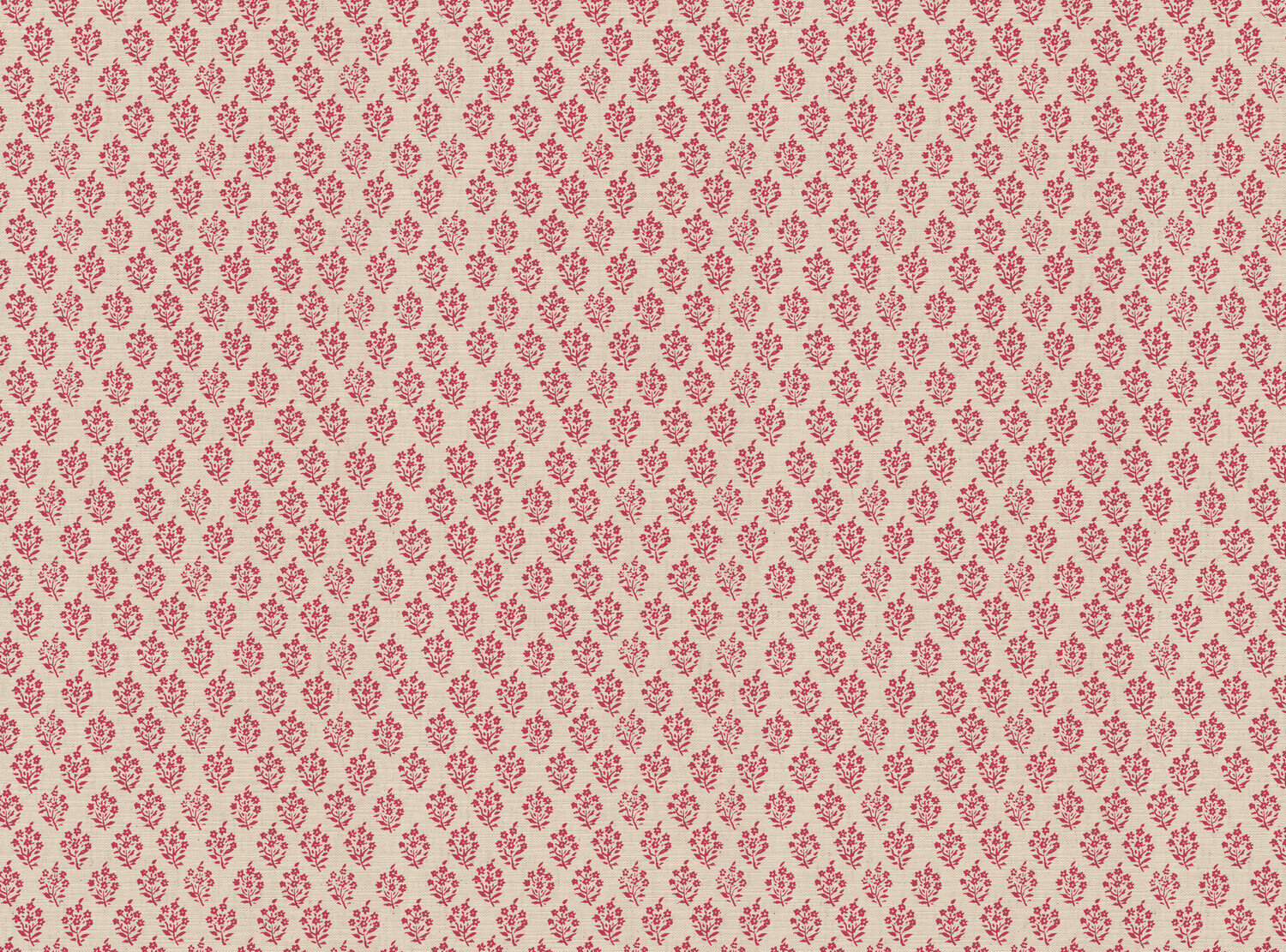 CW: Pinky red motif | BASE: Mercia Linen