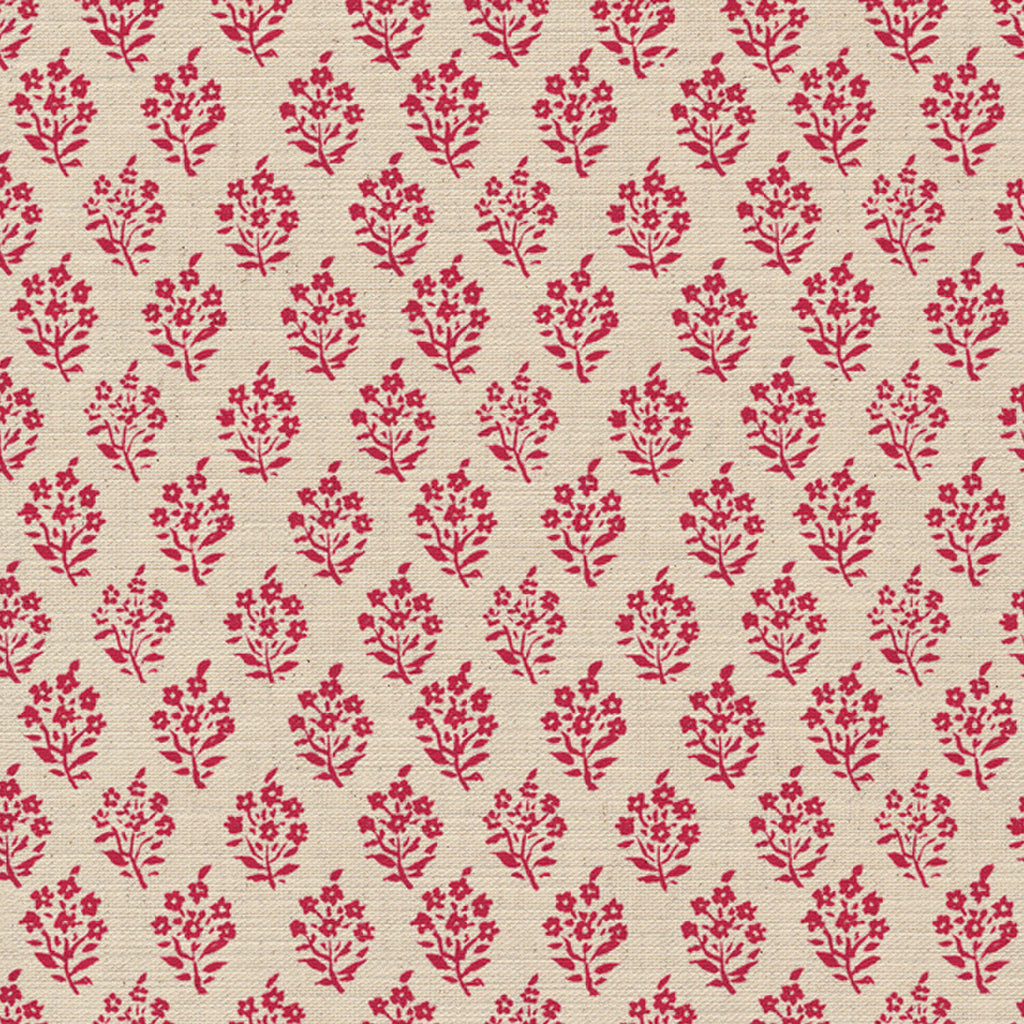 CW: Warm red motif | BASE: Mercia Linen | HERO
