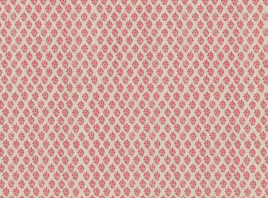 CW: Warm red motif | BASE: Mercia Linen