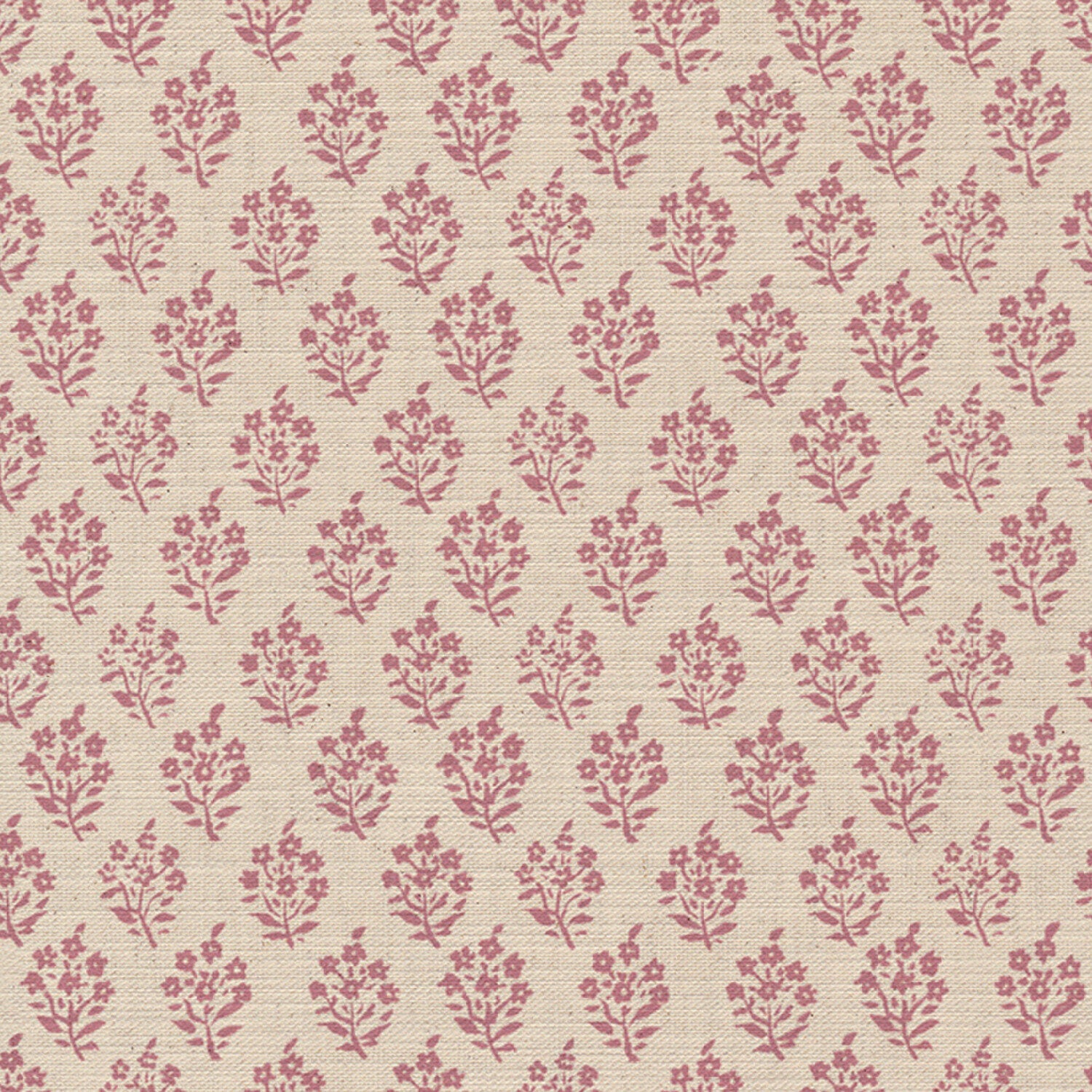 CW: Wild orchid pink motif | BASE: Mercia Linen | HERO