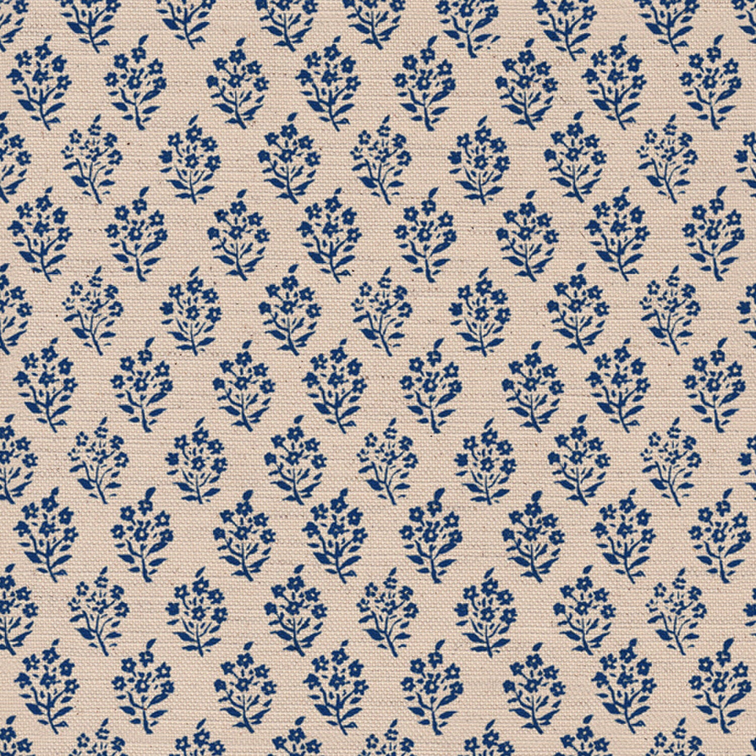 CW: Indigo motif | BASE: Natural Luxury Linen | HERO