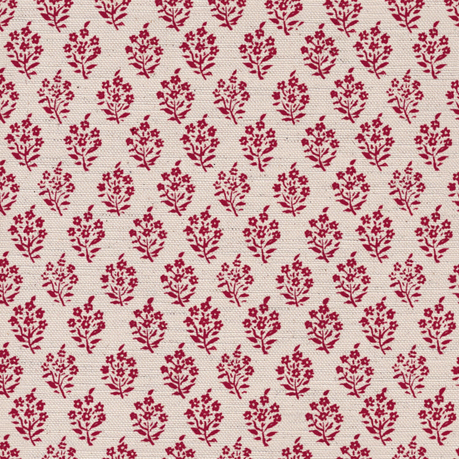 CW: Deep warm red motif | BASE: Natural Luxury Linen | HERO