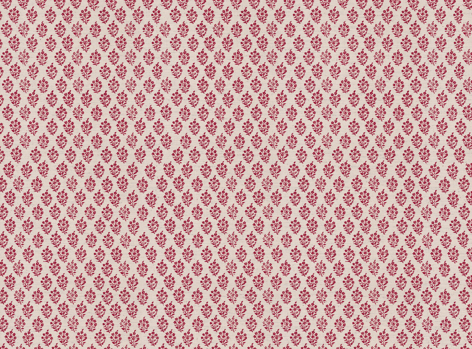 CW: Deep warm red motif | BASE: Natural Luxury Linen