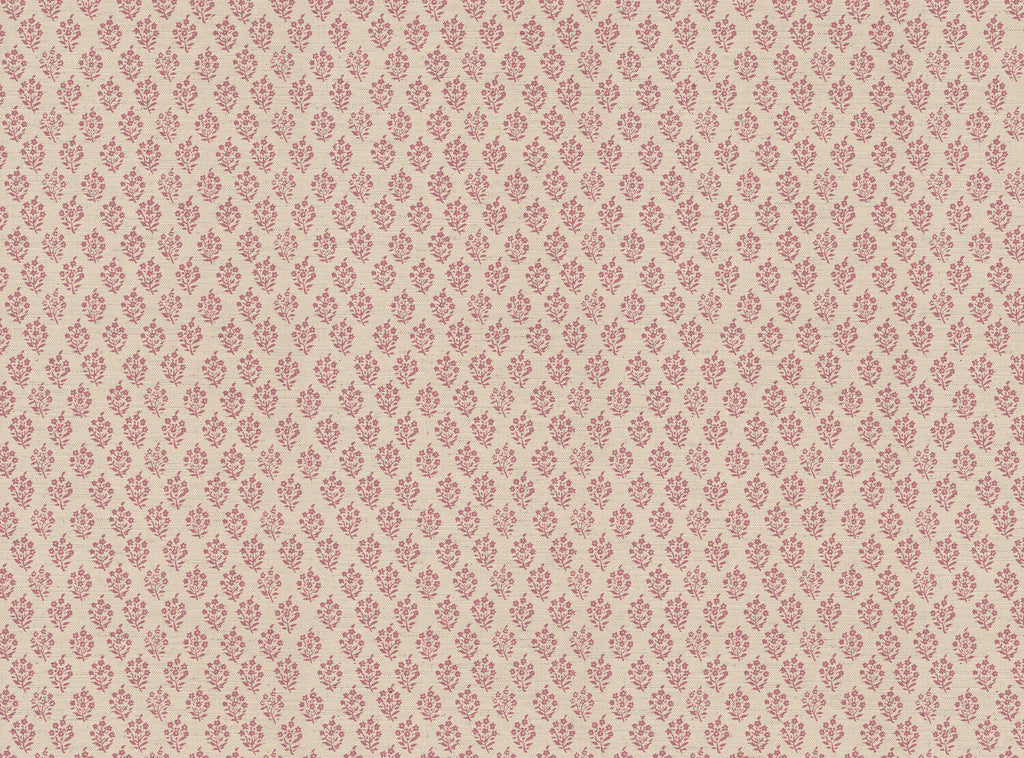 CW: Wild orchid pink motif | BASE: Natural Luxury Linen