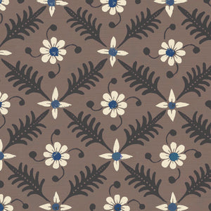 Brown and blue