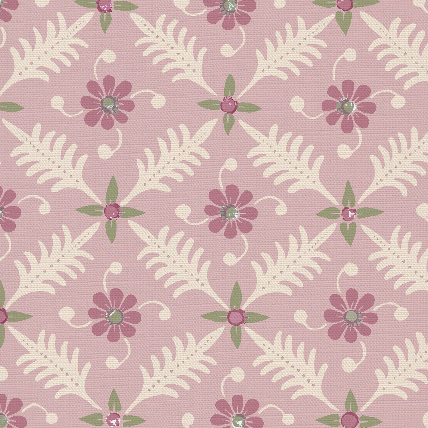 CW: Pinks and green | BASE: Luxury Linen | HERO