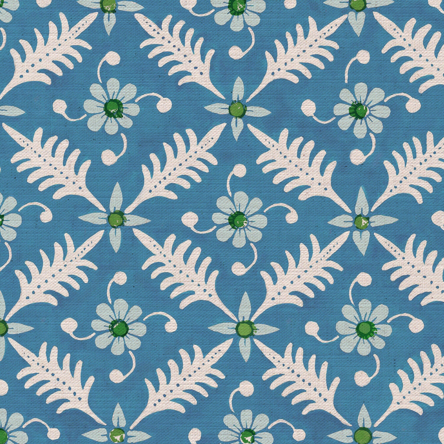 CW: Blue and green | BASE: Mercia Linen | HERO