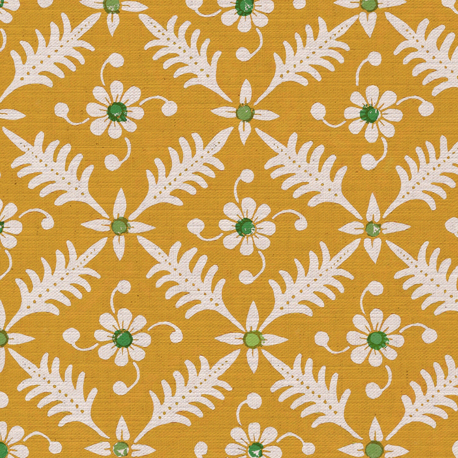 CW: Golden yellow and green | BASE: Mercia Linen | HERO
