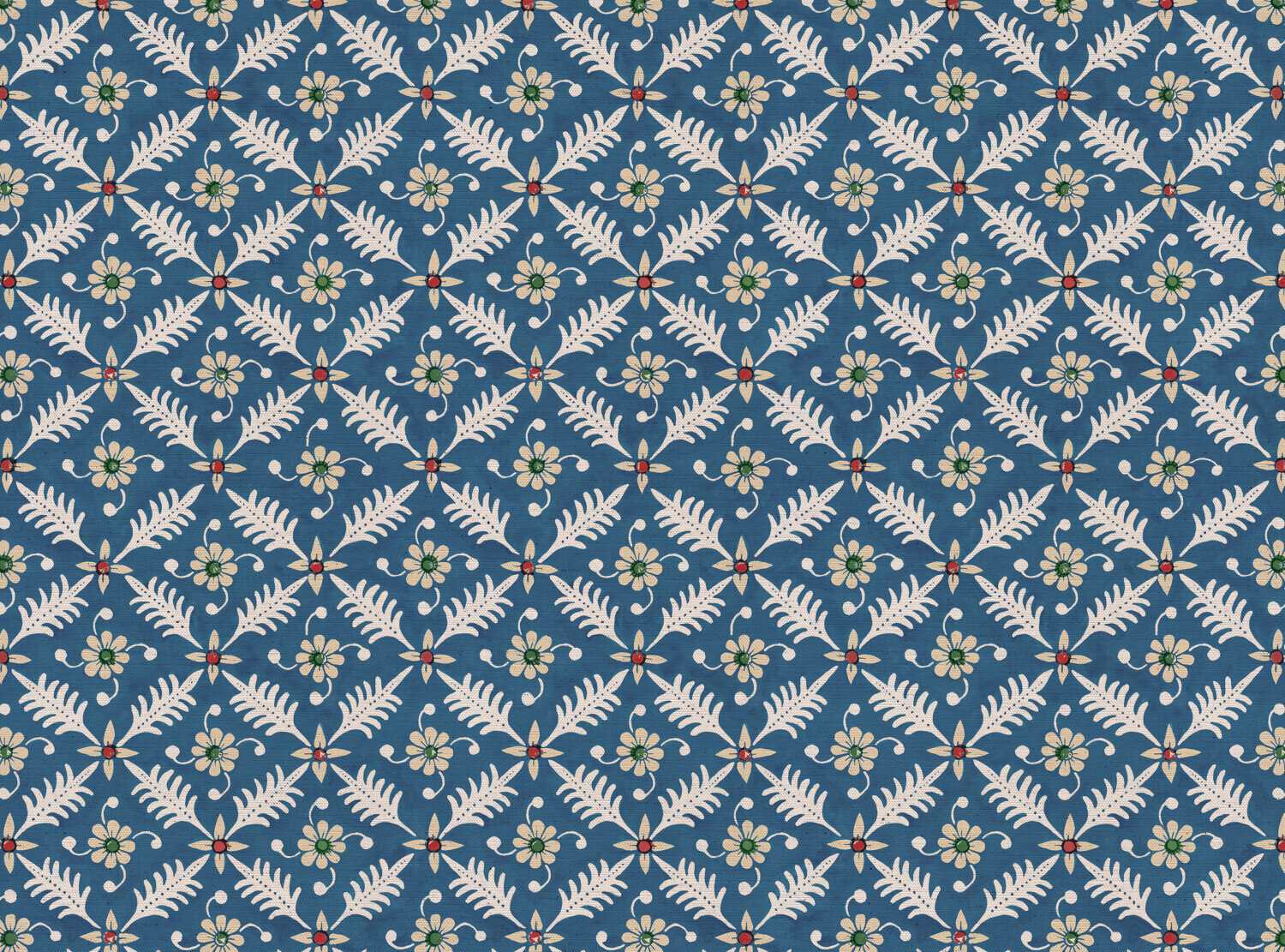 CW: Blue red and green | BASE: Natural Luxury Linen