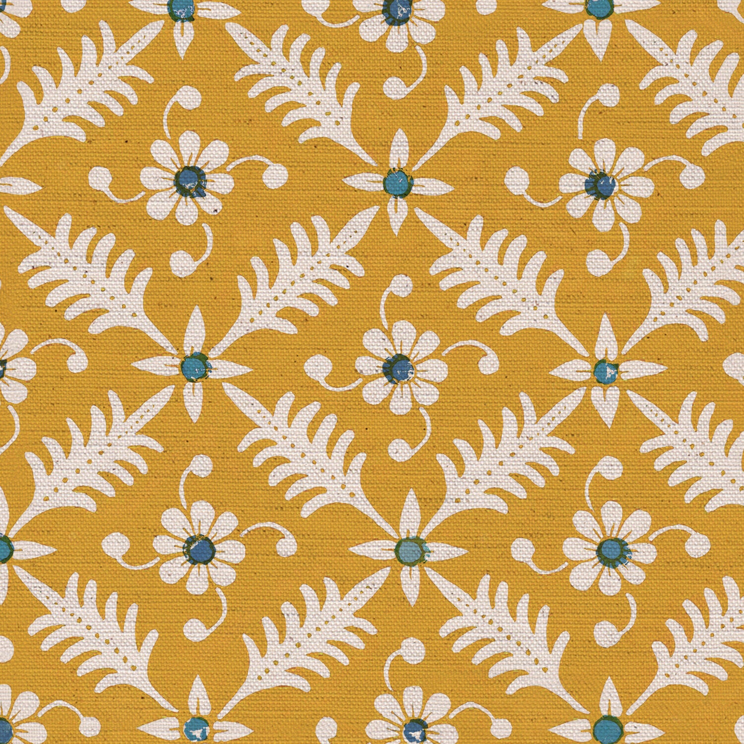 CW: Golden yellow and blue | BASE: Natural Luxury Linen | HERO