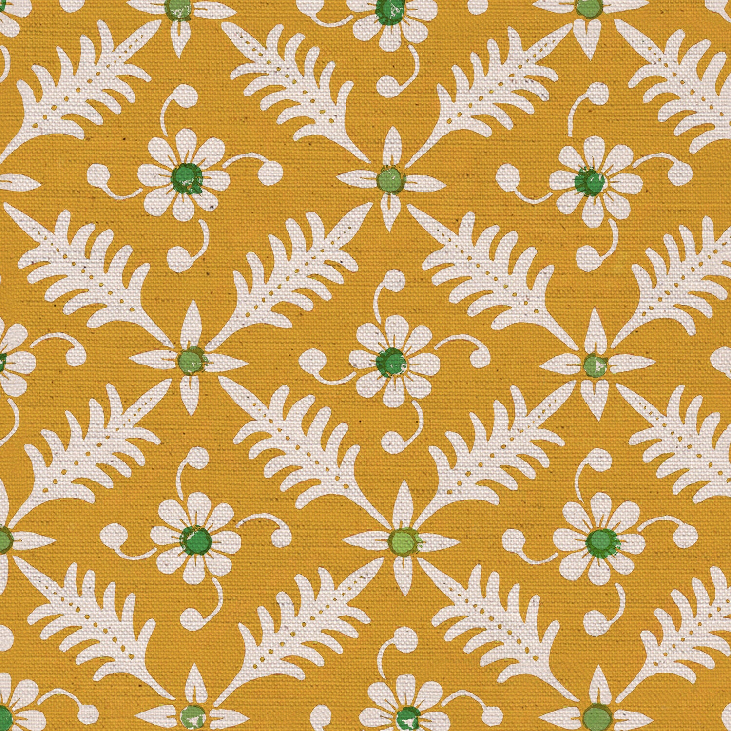CW: Golden yellow and green | BASE: Natural Luxury Linen | HERO