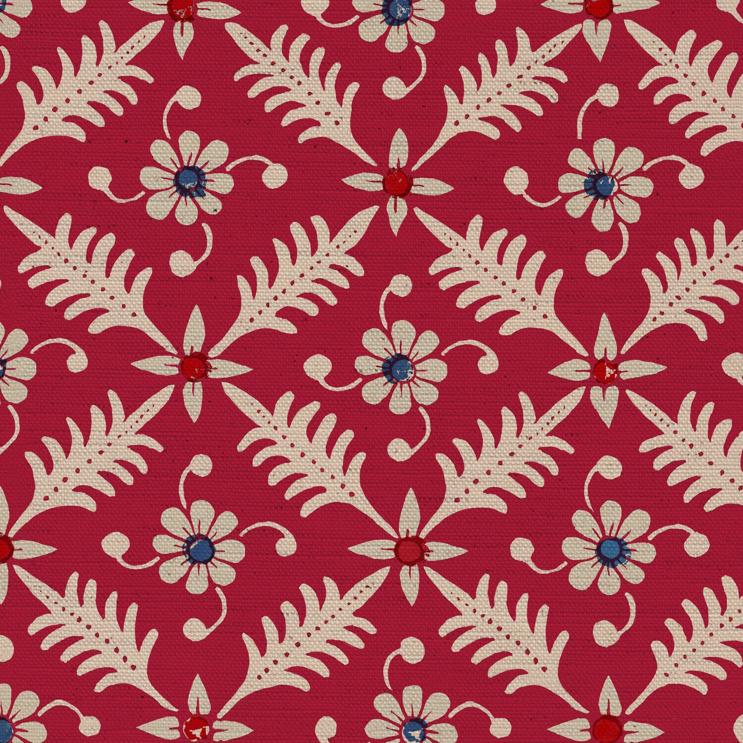 CW: Red and blue | BASE: Natural Luxury Linen | HERO