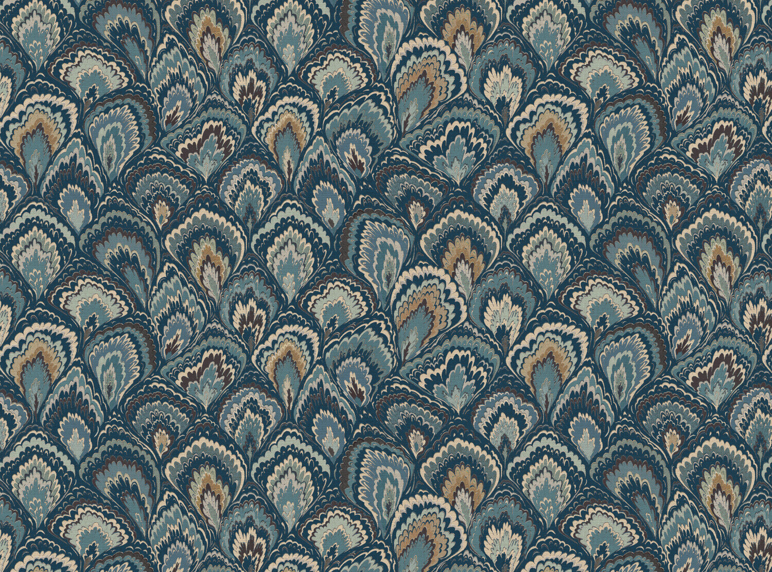 CW: Blue and brown | BASE: Mercia Linen