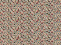 Cream red green and blue