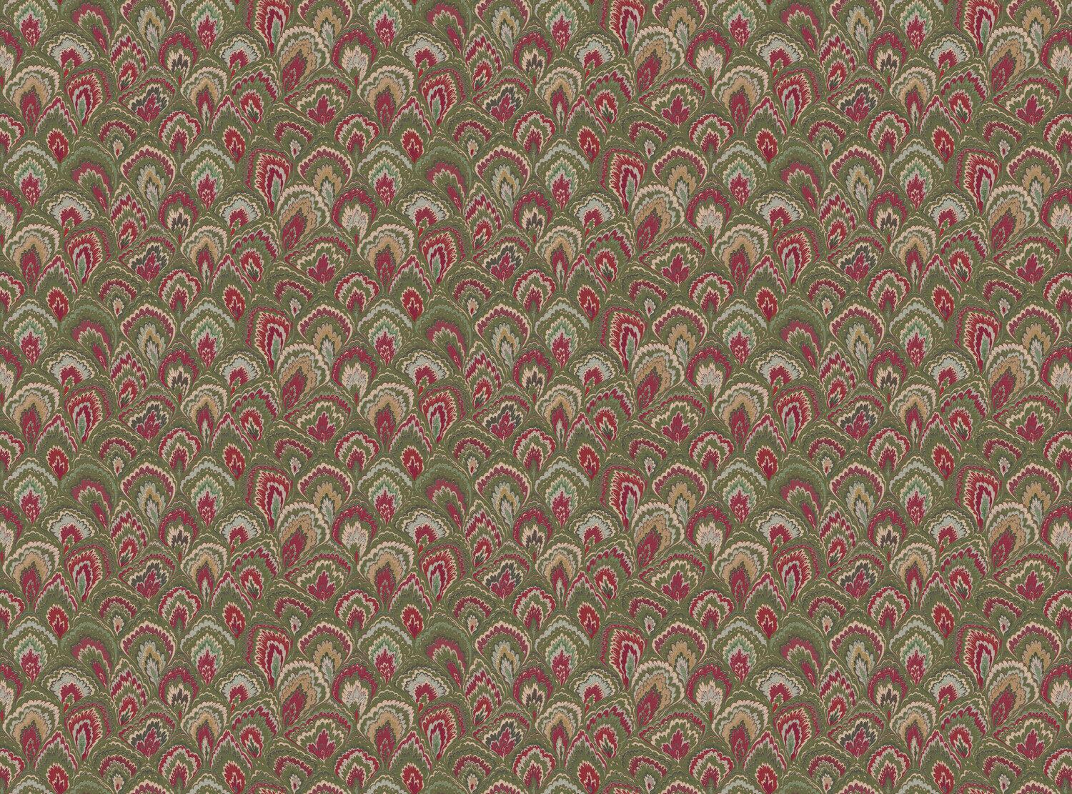 CW: Green red and blue | BASE: Mercia Linen