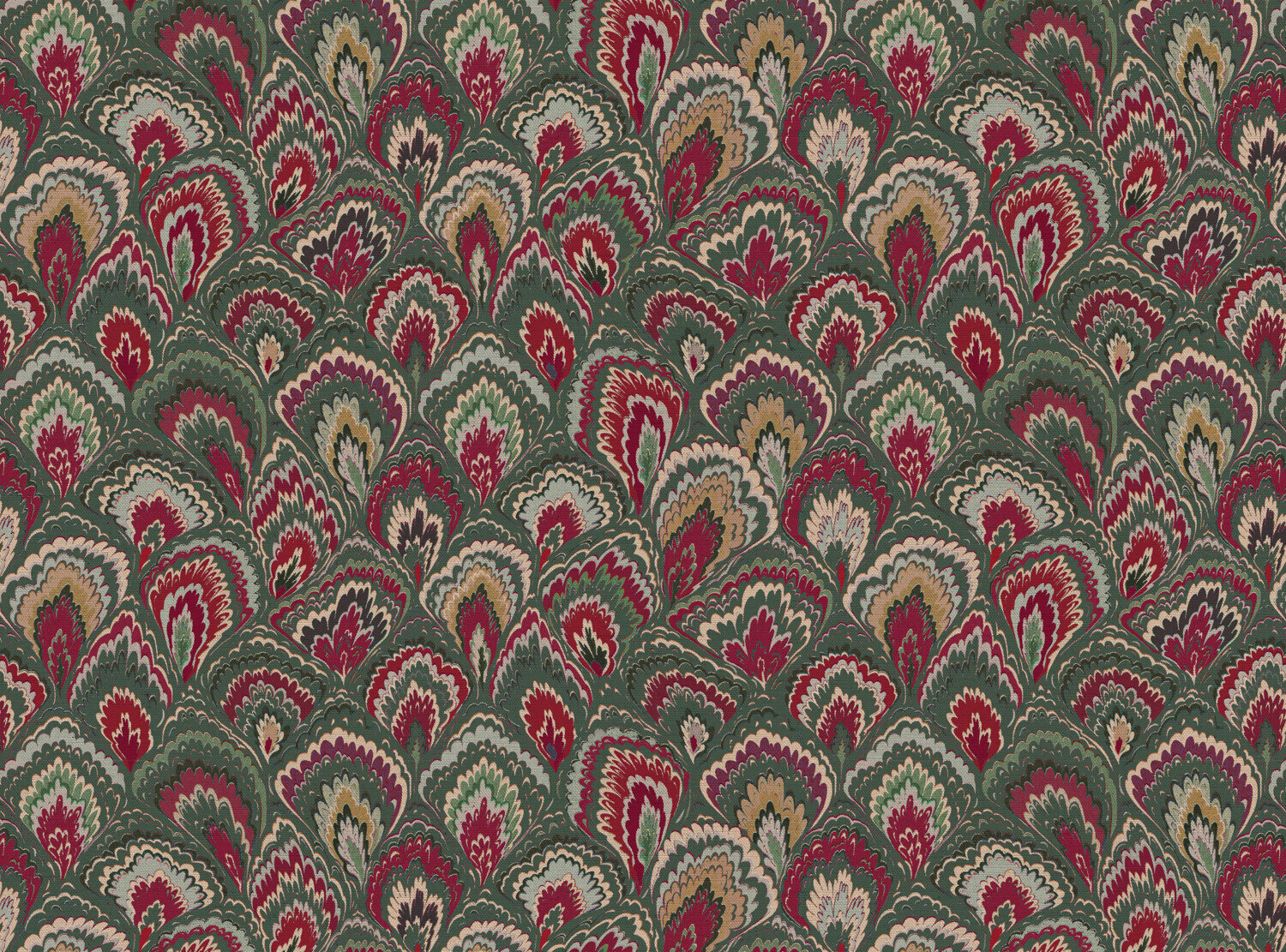 CW: Green and red | BASE: Natural Luxury Linen