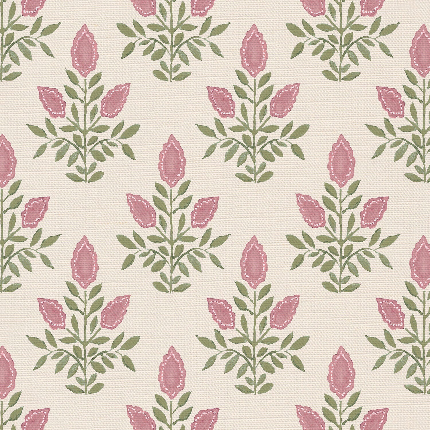 CW: Wild orchid pink and green | BASE: Luxury Linen | HERO