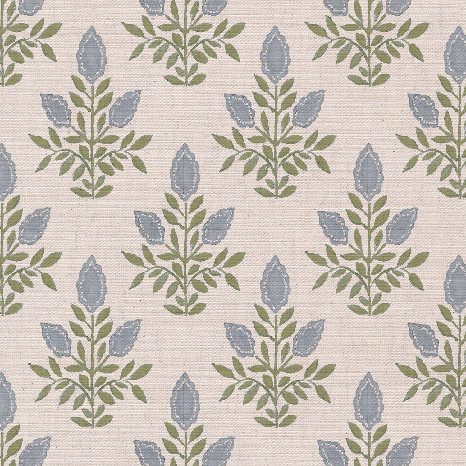 CW: Blue and green | BASE: Mercia Linen | HERO