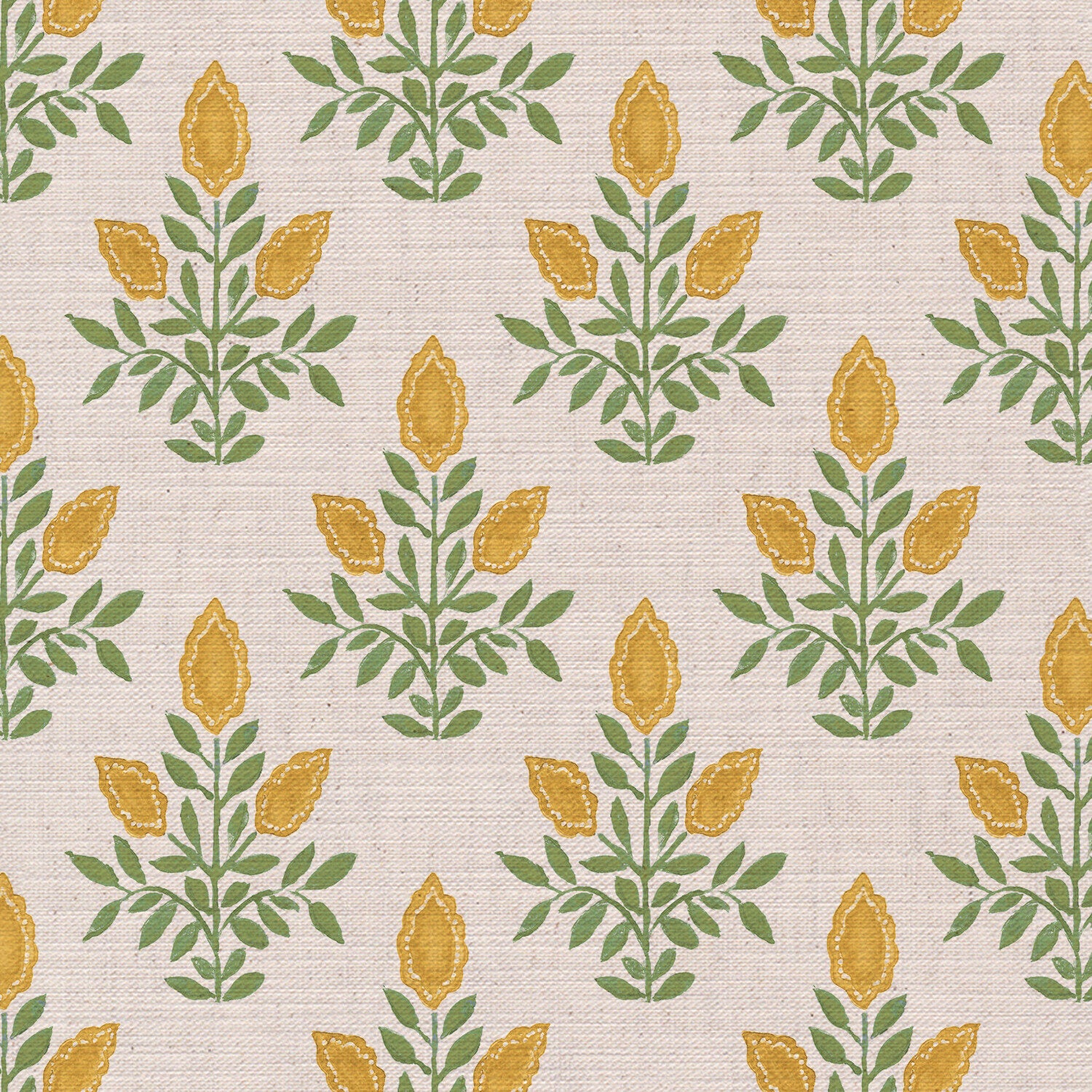 CW: Yellow and green | BASE: Mercia Linen | HERO